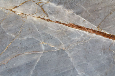 Full frame shot of rocks on tiled floor