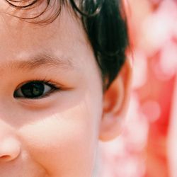 Portrait of young woman