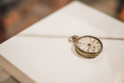 Close-up of clock