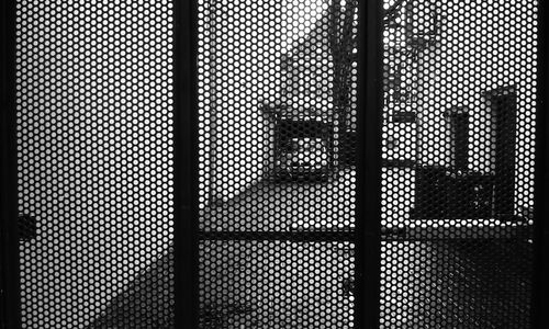 Close-up of chainlink fence