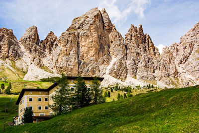 Panoramic view of landscape against sky