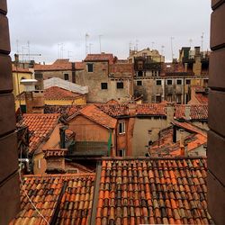 Buildings against sky