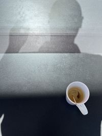 Close-up of coffee on table