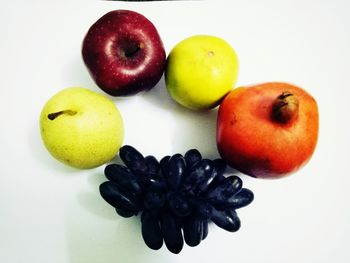 Close-up of apples on apple