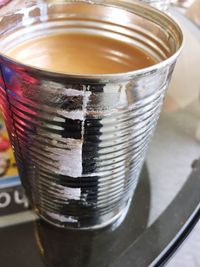 Close-up of drink on table