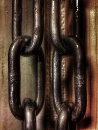 Close-up of rusty metal