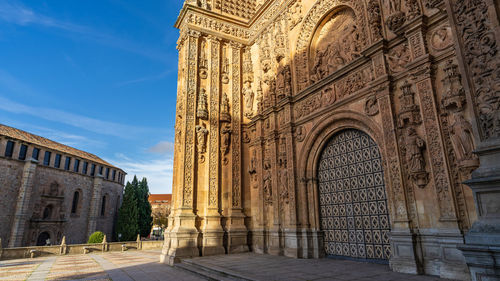 Low angle view of church