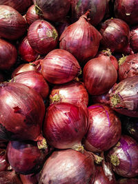 Full frame shot of pumpkins for sale at market stall