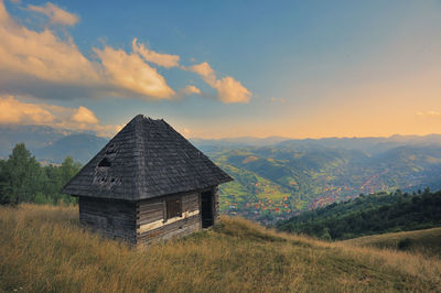 Summer magura village, brasov county. transylvania, romania