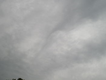 Low angle view of cloudy sky