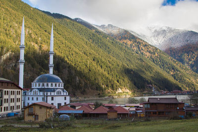 Buildings in town