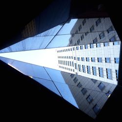 Low angle view of modern building