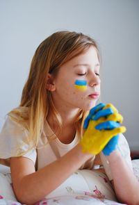 Child asks for peace for ukraine