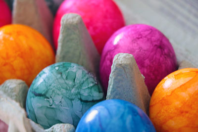 Close-up of multi colored candies