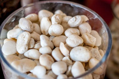 High angle view of breakfast in bowl