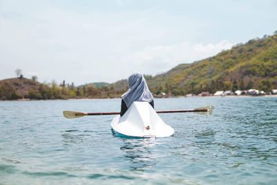 Boat in a sea