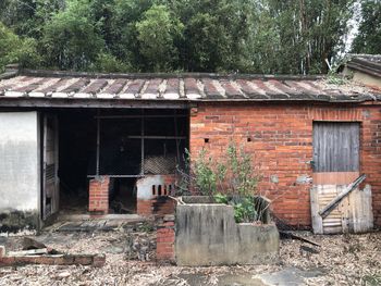 Exterior of old building