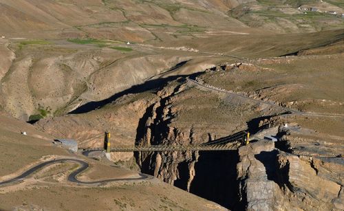 Chicham bridge architectural marvel of himachal. 