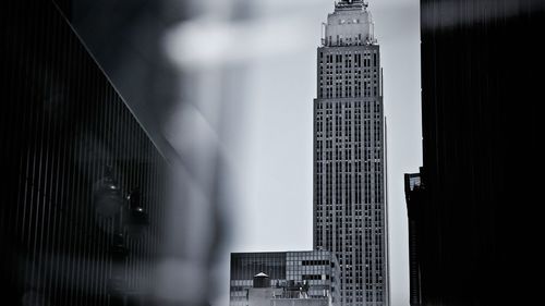 Low angle view of skyscrapers