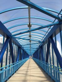 View of footbridge