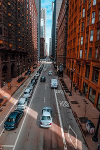 Traffic on city street