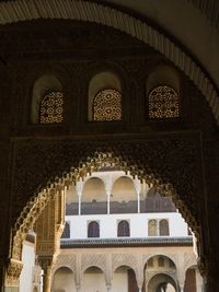 Low angle view of historical building