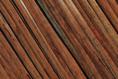Full frame shot of wooden plank