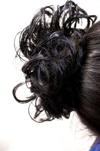 Close-up portrait of woman