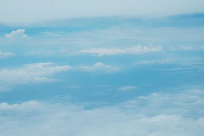 Low angle view of clouds in sky