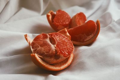 Close-up of orange slice