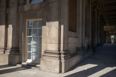 Interior of old building