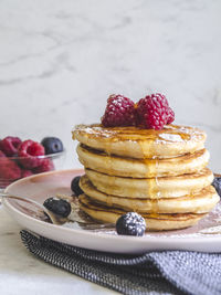 Breakfast table