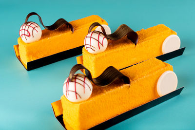 High angle view of sunglasses on table