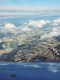 Aerial view of cityscape
