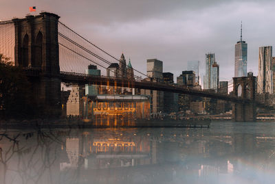 View of city at waterfront