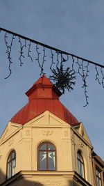 Low angle view of building against sky