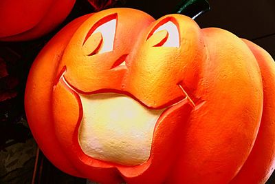 Close-up of pumpkin