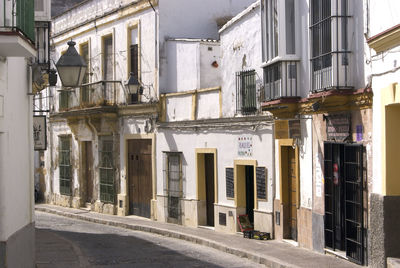 View of residential buildings