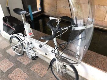 Close-up of bicycle