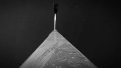 Low angle view of illuminated street light