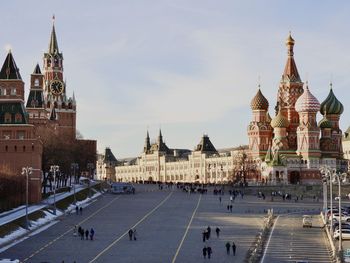 Buildings in city