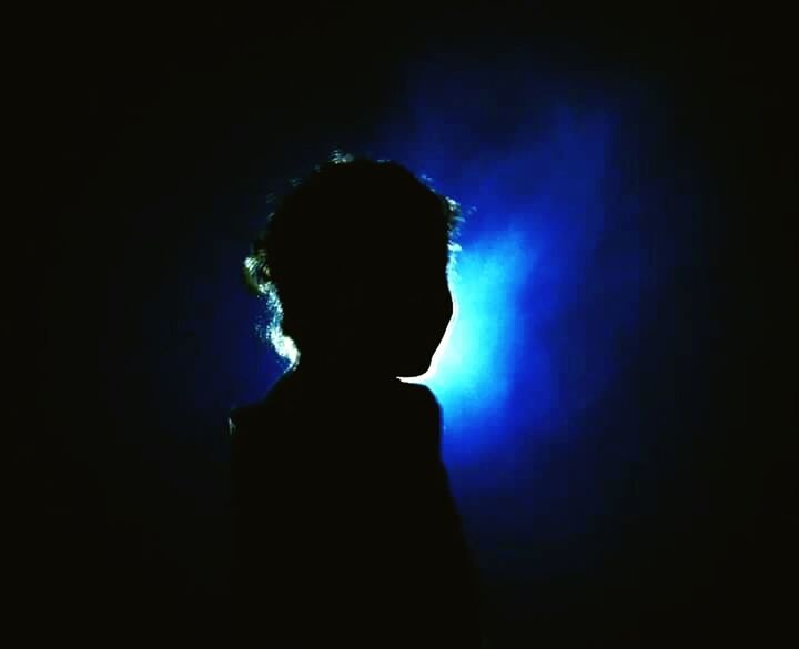 SILHOUETTE OF MAN