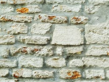 Full frame shot of brick wall