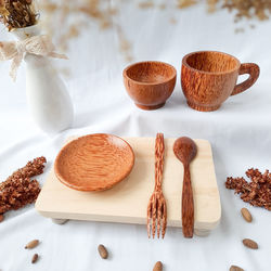 High angle view of food on table