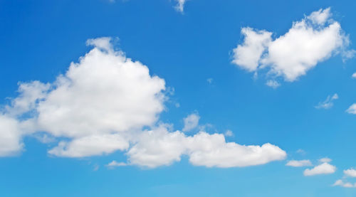 Low angle view of clouds in sky