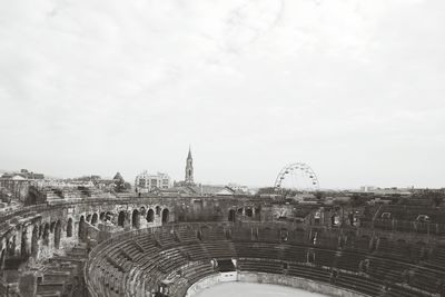 View of historic building against sky