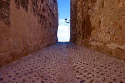 Alley in city