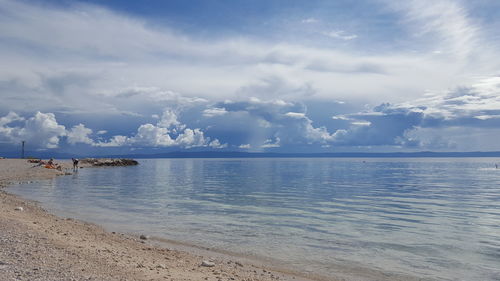 Scenic view of beach