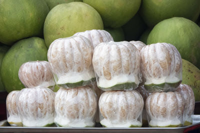 Close-up of fruits for sale in market