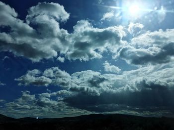 Low angle view of sky